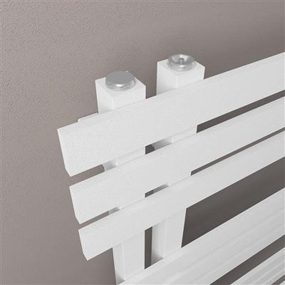 Hurley 800 x 600 Towel Rail Matt White 