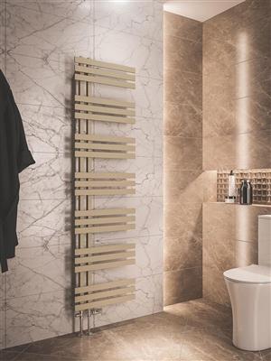 Hurley 1800 x 500 Towel Rail Matt Cappuccino