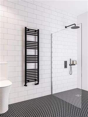 Wingrave 1400 x 400 Straight Multirail Matt Black