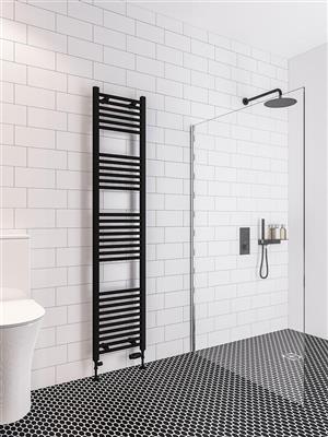 Wingrave 1800 x 400 Straight Multirail Matt Black