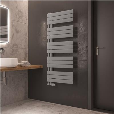 Helmsley 1400 x 600 Towel Rail Matt Grey