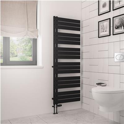 Helmsley 1640 x 600 Towel Rail Matt Black