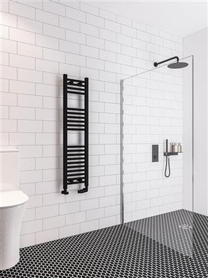 Wingrave 1200 x 300 Straight Multirail Matt Black