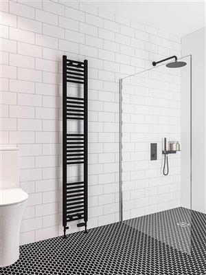 Wingrave 1800 x 300 Straight Multirail Matt Black