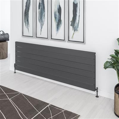 Berkeley 603 x 1800 Aluminium Radiator Matt Anthracite