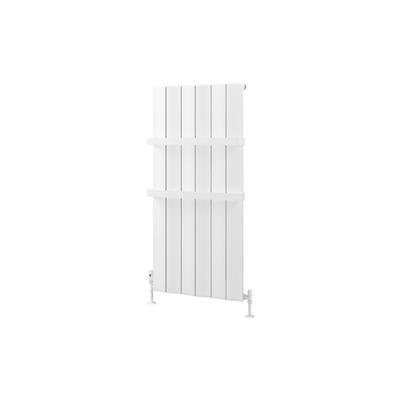 Fairford 1200 x 565 Aluminium Radiator Matt White