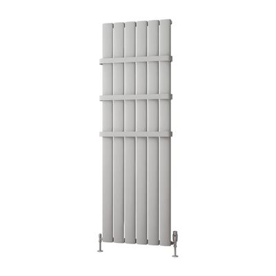 Malmesbury 1800 x 565 Aluminium Radiator Matt Grey