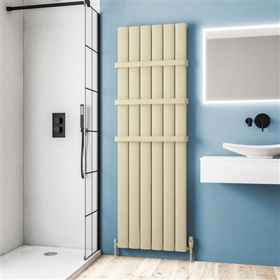 Malmesbury 1800 x 565 Aluminium Radiator Matt Cappuccino