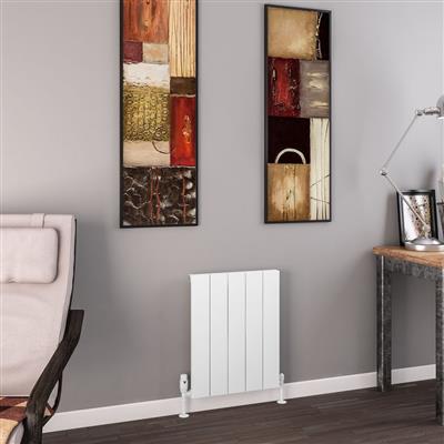 Charlton 600 x 470 Aluminium Radiator Matt White