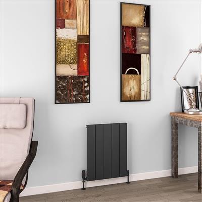 Charlton 600 x 470 Aluminium Radiator Matt Anthracite