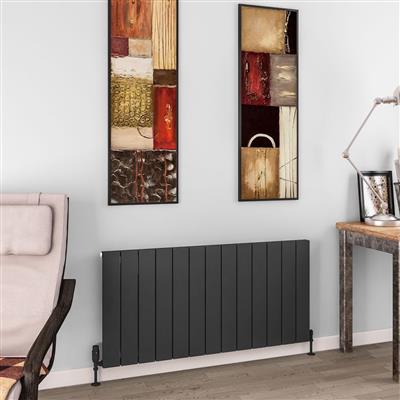 Charlton 600 x 1230 Aluminium Radiator Matt Anthracite