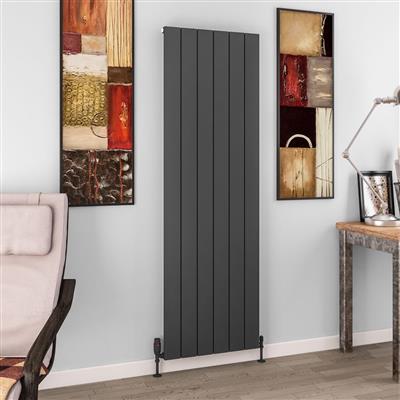 Charlton 1800 x 565 Aluminium Radiator Matt Anthracite