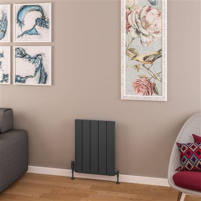 Withington 600 x 470 Aluminium Radiator Matt Anthracite