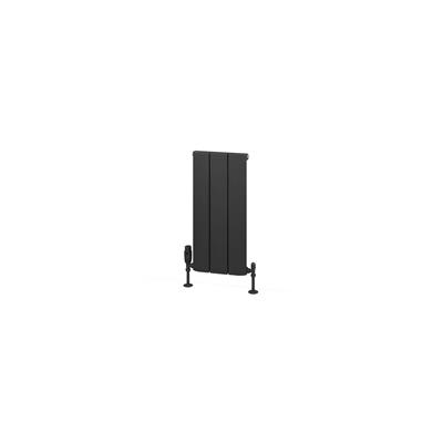 Withington 600 x 280 Aluminium Radiator Matt Anthracite