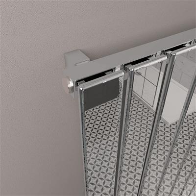 Deddington 1800 x 630 Radiator Chrome