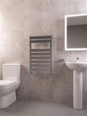 Deddington 800 x 500 Towel Rail Chrome