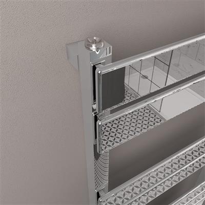 Deddington 800 x 500 Towel Rail Chrome