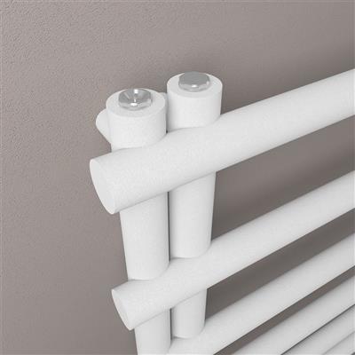 Marlow E-Style 1750 x 500 Towel Rail Matt White