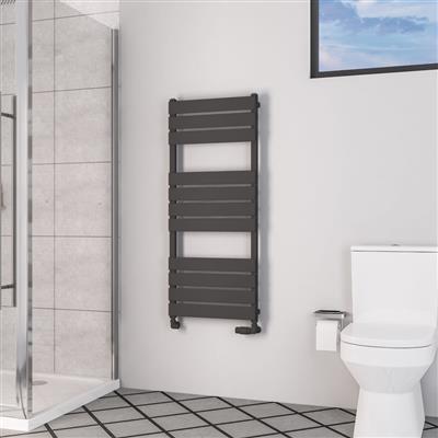 Deddington 1200 x 500 Towel Rail Matt Anthracite