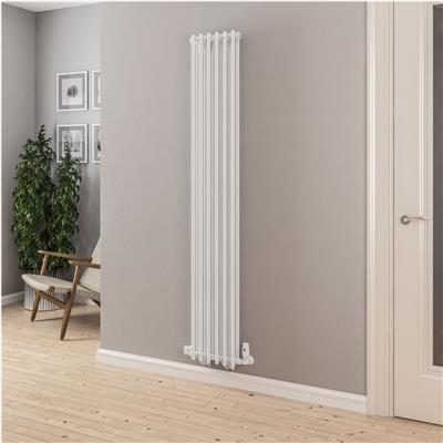 Murano 1800 x 310 Radiator Gloss White