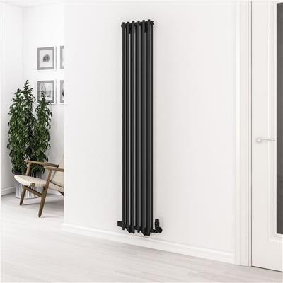 Murano 1800 x 310 Radiator Matt Black