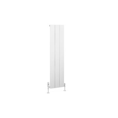 Charlton 1200 x 280 Aluminium Radiator Matt White