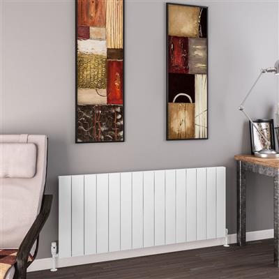 Charlton 600 x 1420 Aluminium Radiator Matt White