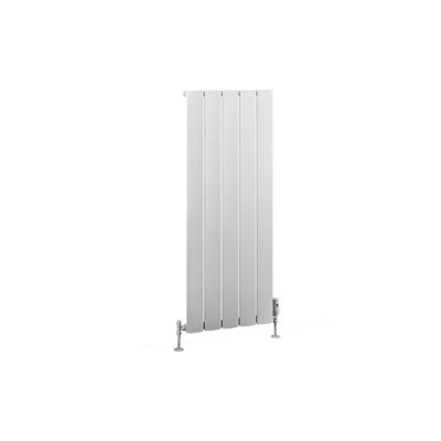 Malmesbury 1200 x 470 Aluminium Radiator Matt White