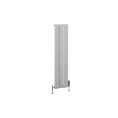 Malmesbury 1200 x 280 Aluminium Radiator Matt Grey