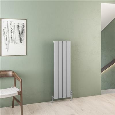 Malmesbury 1200 x 375 Aluminium Radiator Matt Grey