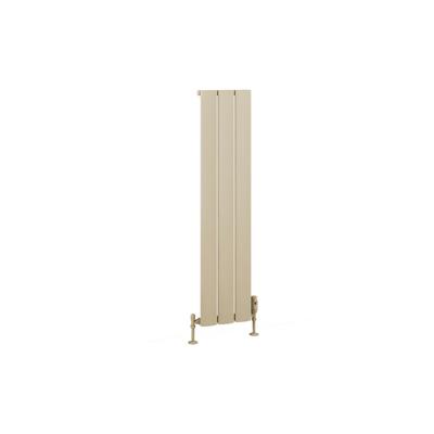 Malmesbury 1200 x 280 Aluminium Radiator Matt Cappuccino