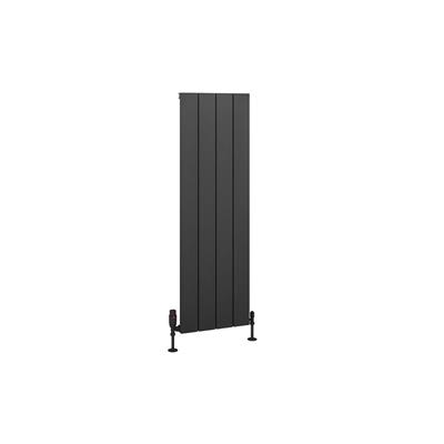 Charlton 1200 x 375 Aluminium Radiator Matt Anthracite