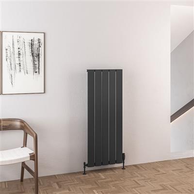 Malmesbury 1200 x 470 Aluminium Radiator Matt Anthracite