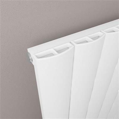 Tordino 600 x 470 Aluminium Radiator Matt White