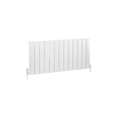 Tordino 600 x 1230 Aluminium Radiator Matt White