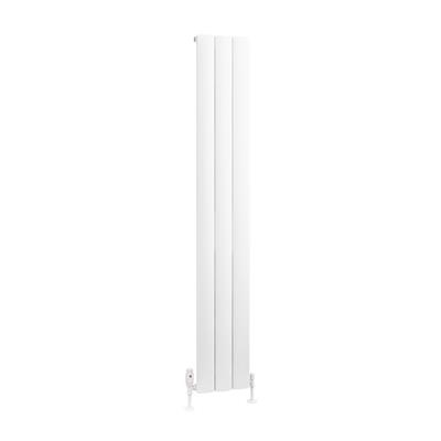 Tordino 1800 x 280 Aluminium Radiator Matt White