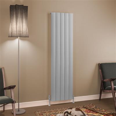 Tordino 1800 x 470 Aluminium Radiator Matt Grey