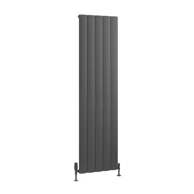 Tordino 1800 x 470 Aluminium Radiator Matt Anthracite