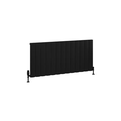 Tordino 600 x 1230 Aluminium Radiator Matt Black