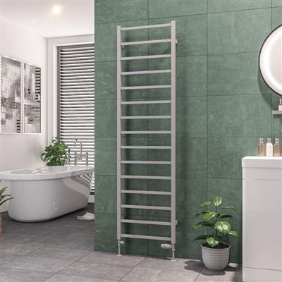 Tuscan Square Towel Rail 1800 x 500 Matt Grey