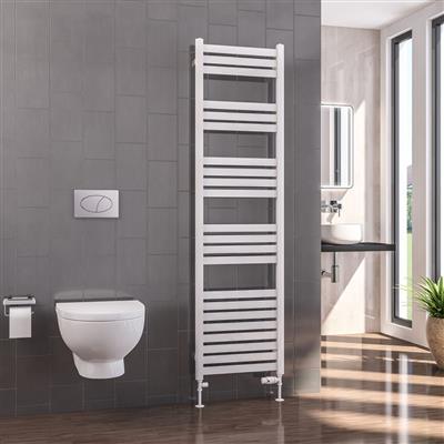 Defford 1800 x 500mm Towel Rail Gloss White