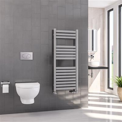 Defford 1200 x 500mm Towel Rail Matt Grey