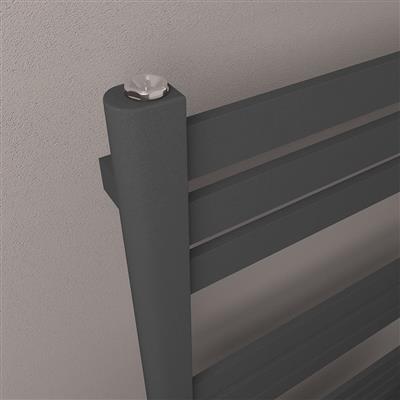 Defford 1800 x 500mm Towel Rail Matt Anthracite