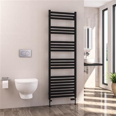 Defford 1800 x 600mm Towel Rail Matt Black