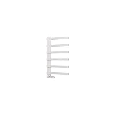 Platani 800 x 500mm Towel Rail Matt White