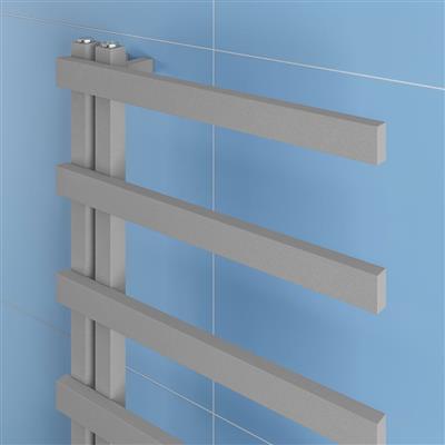 Platani 1150 x 500mm Towel Rail Matt Grey