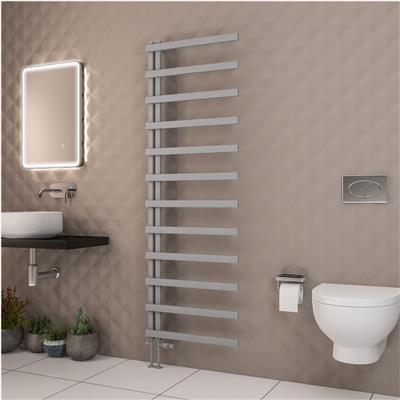 Platani 1800 x 600mm Towel Rail Matt Grey