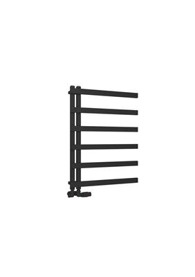 Platani 800 x 600mm Towel Rail Matt Black