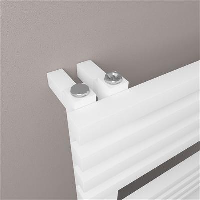 Reinbach 1800 x 600mm Towel Rail Matt White