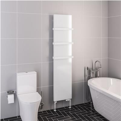 Wingrave 1800 x 410 Flat Panel Radiator Gloss White